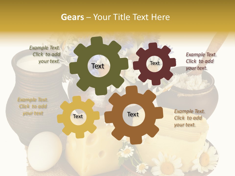 Wheat Spoon Cottage PowerPoint Template