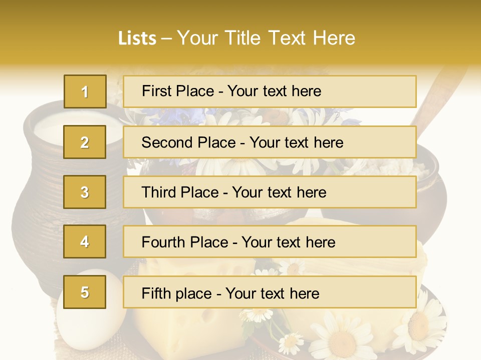 Wheat Spoon Cottage PowerPoint Template