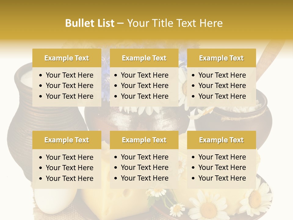 Wheat Spoon Cottage PowerPoint Template