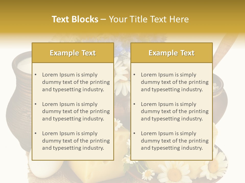 Wheat Spoon Cottage PowerPoint Template