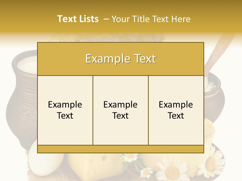 Wheat Spoon Cottage PowerPoint Template