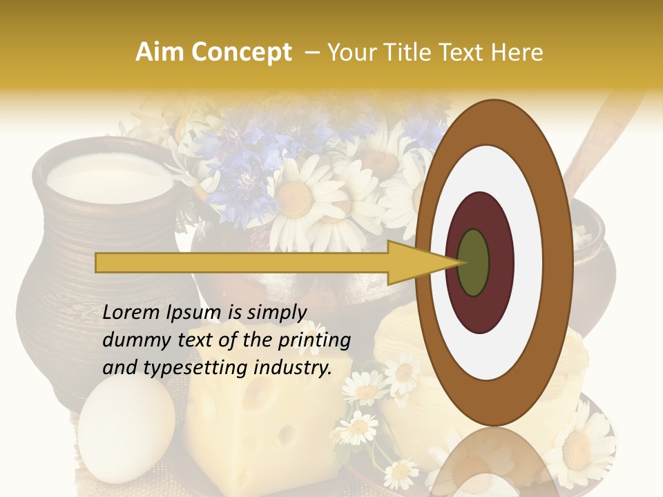 Wheat Spoon Cottage PowerPoint Template