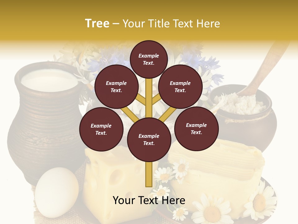Wheat Spoon Cottage PowerPoint Template