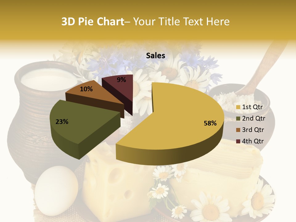 Wheat Spoon Cottage PowerPoint Template