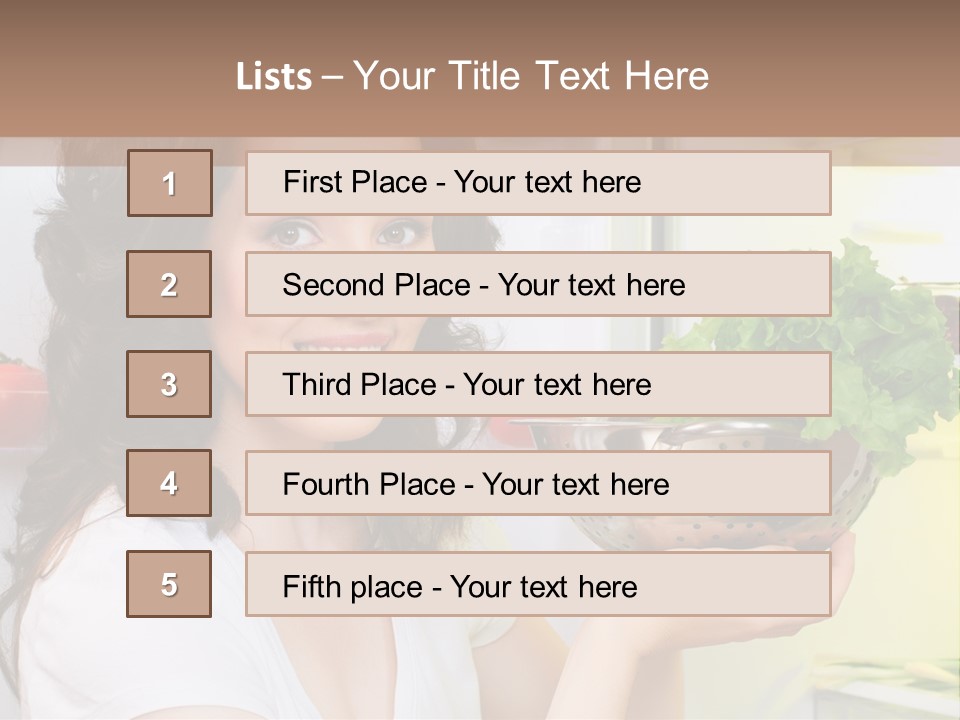 Beauty Pretty Lifestyle PowerPoint Template