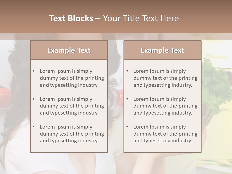 Beauty Pretty Lifestyle PowerPoint Template