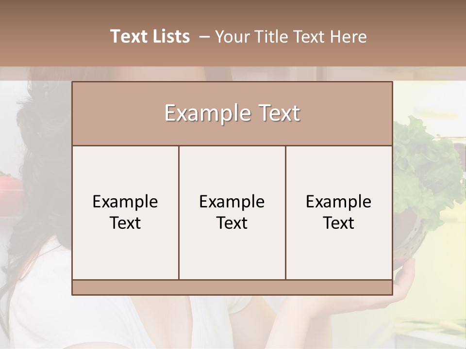 Beauty Pretty Lifestyle PowerPoint Template