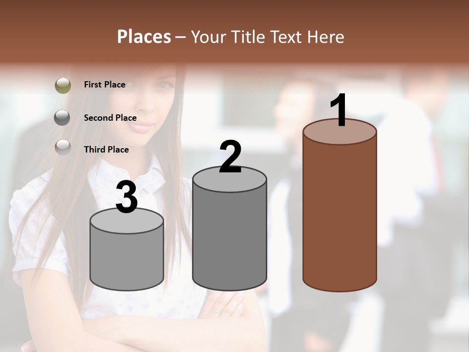Looking Face Work PowerPoint Template