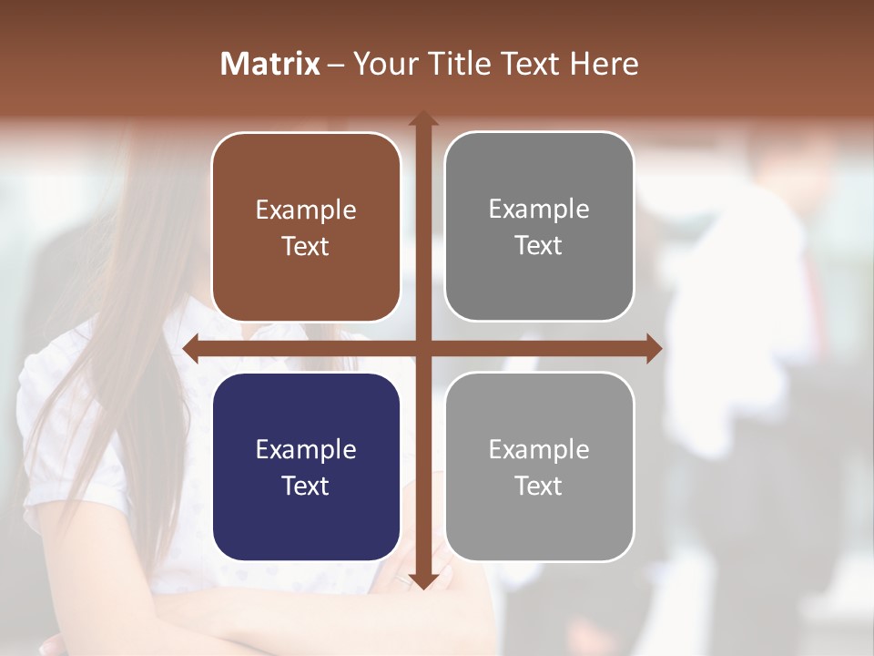 Looking Face Work PowerPoint Template