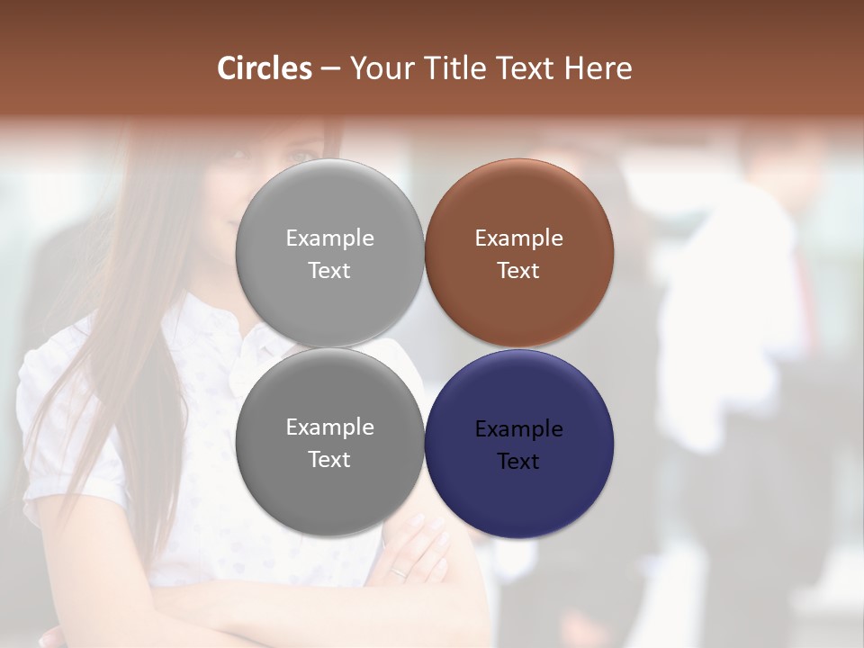 Looking Face Work PowerPoint Template