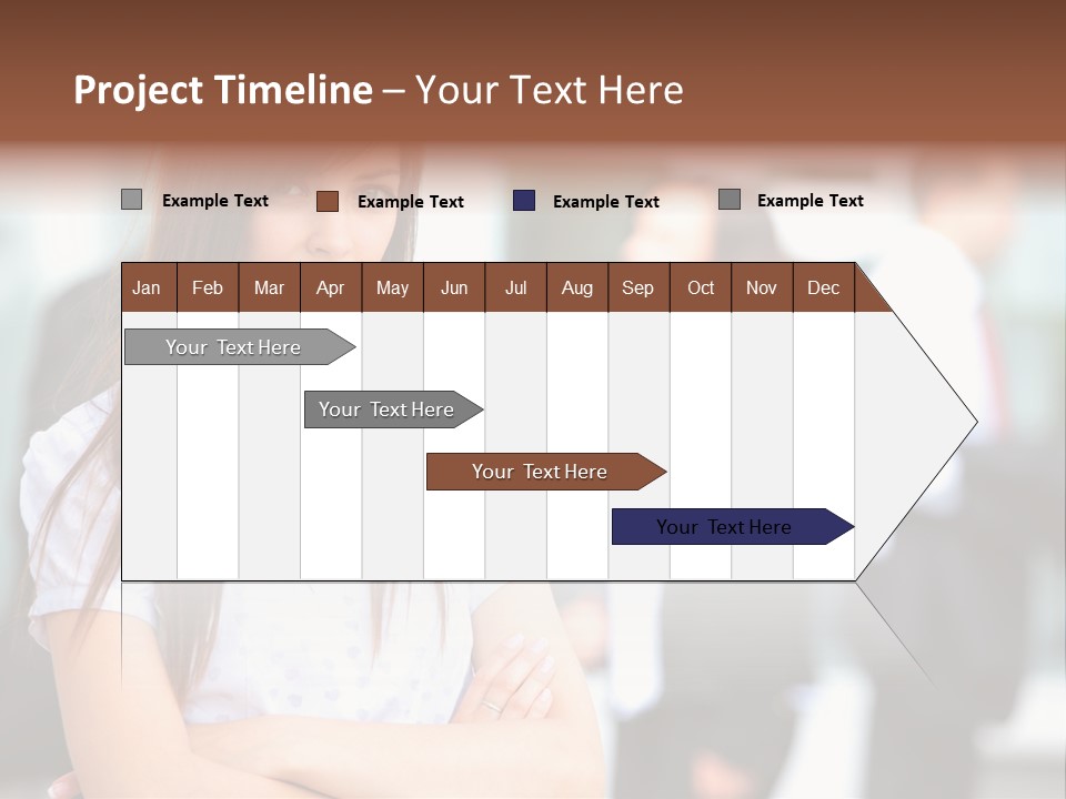 Looking Face Work PowerPoint Template