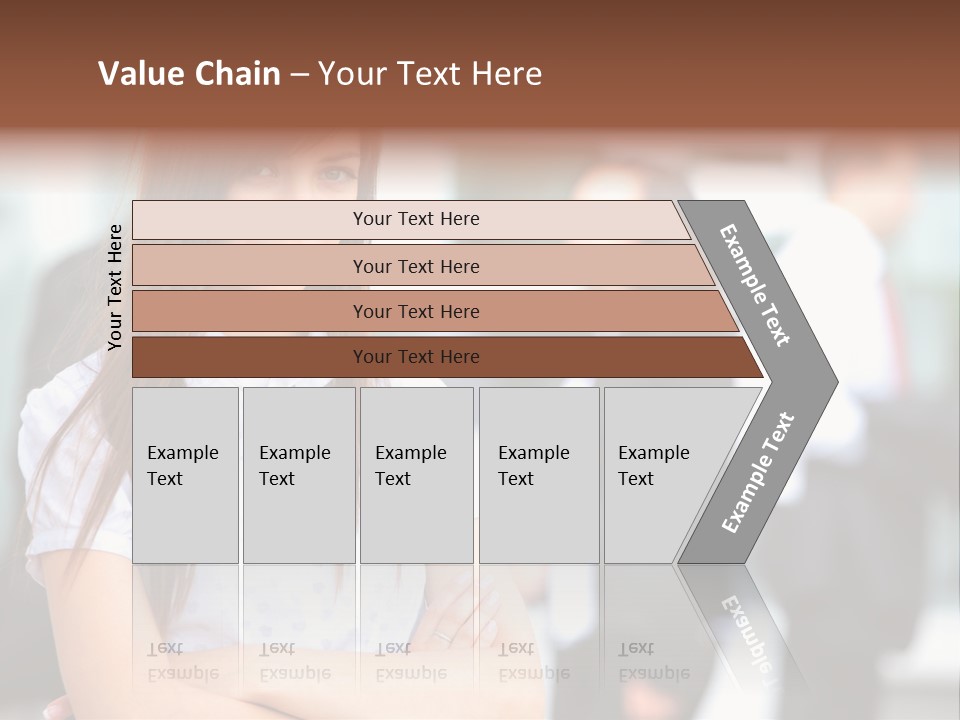 Looking Face Work PowerPoint Template