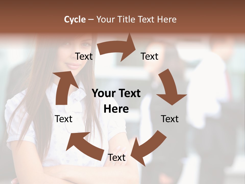 Looking Face Work PowerPoint Template