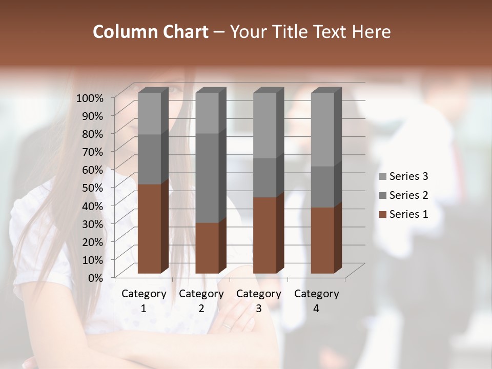 Looking Face Work PowerPoint Template
