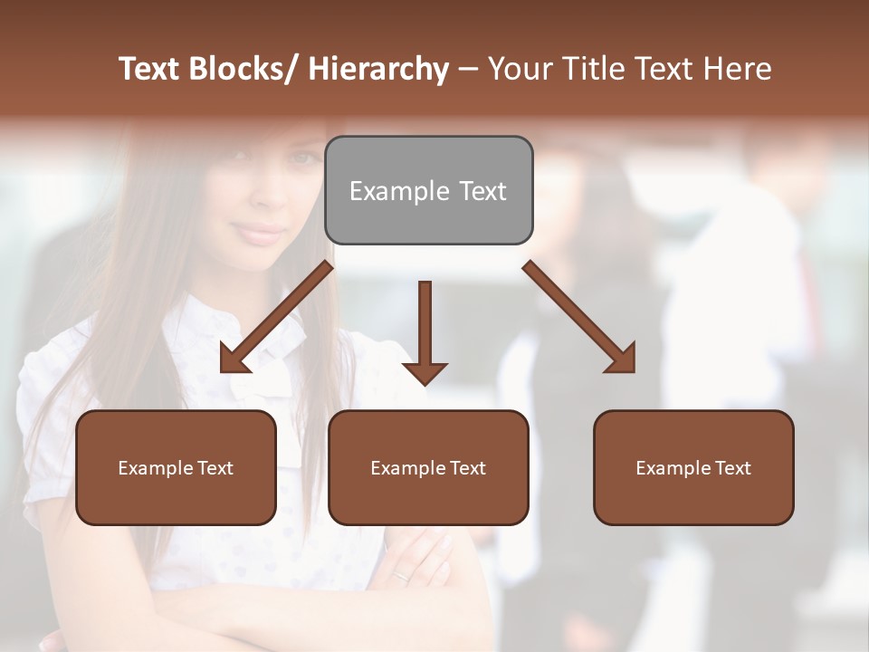 Looking Face Work PowerPoint Template
