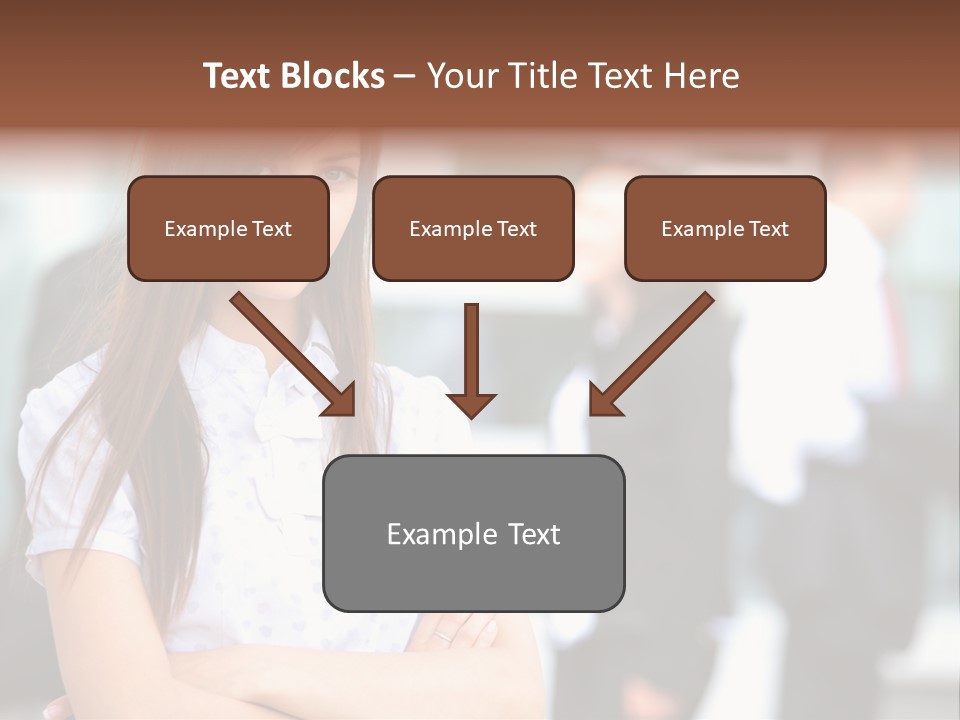 Looking Face Work PowerPoint Template