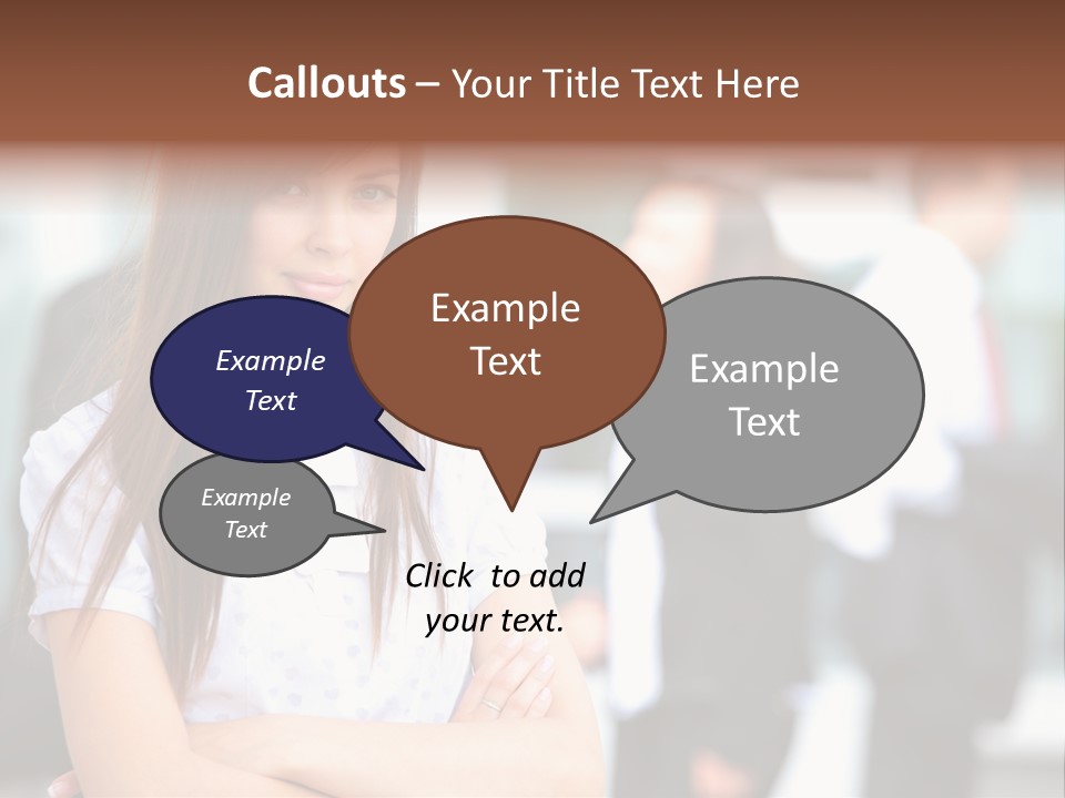 Looking Face Work PowerPoint Template