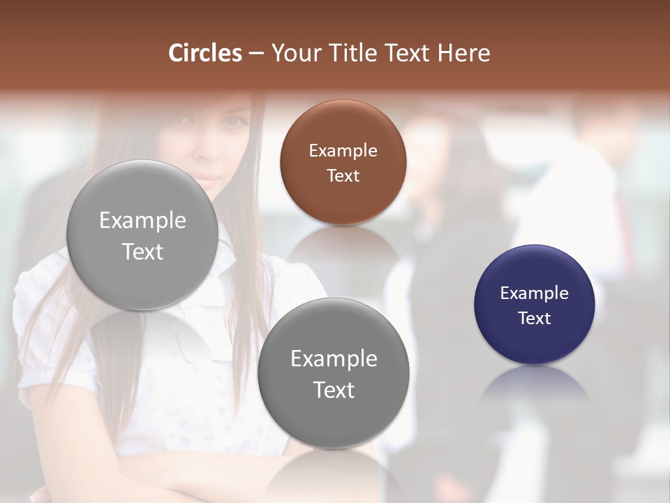 Looking Face Work PowerPoint Template