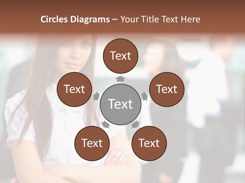 Looking Face Work PowerPoint Template