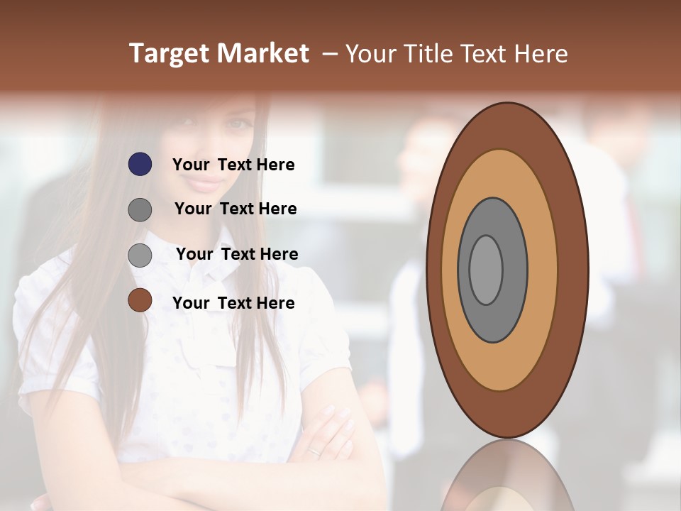 Looking Face Work PowerPoint Template