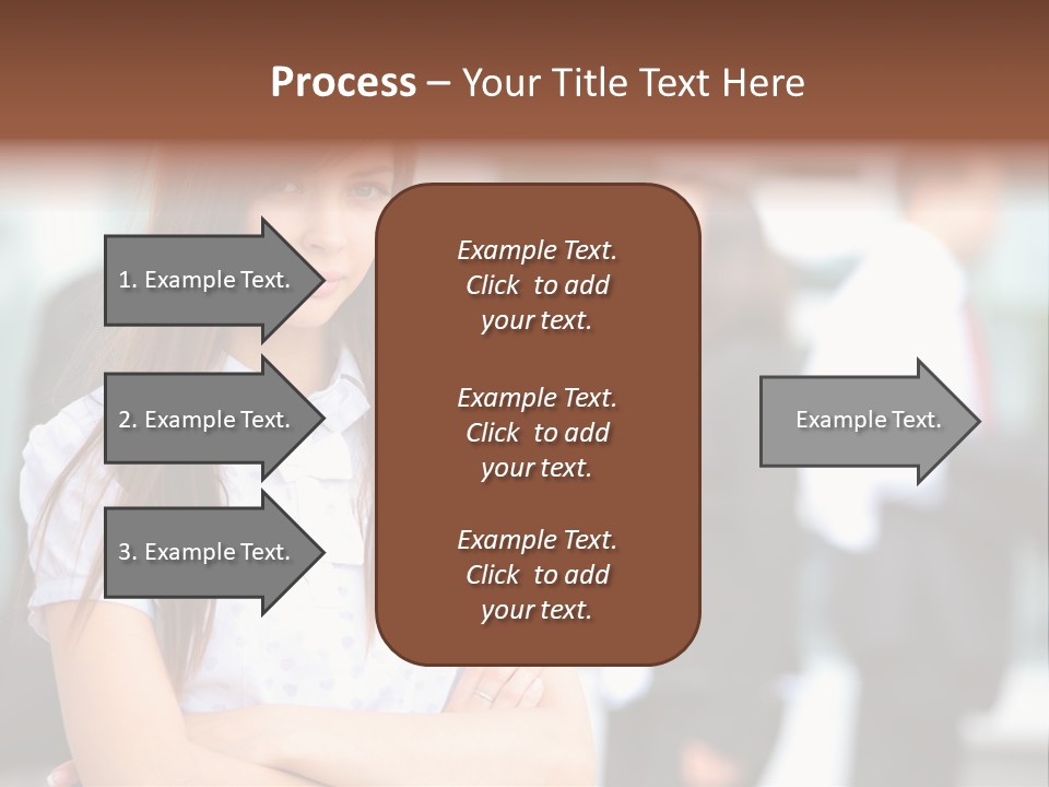 Looking Face Work PowerPoint Template