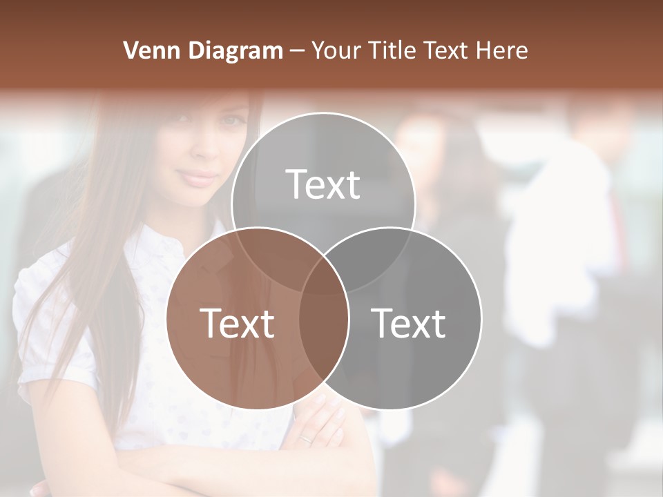 Looking Face Work PowerPoint Template