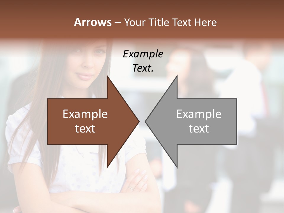 Looking Face Work PowerPoint Template
