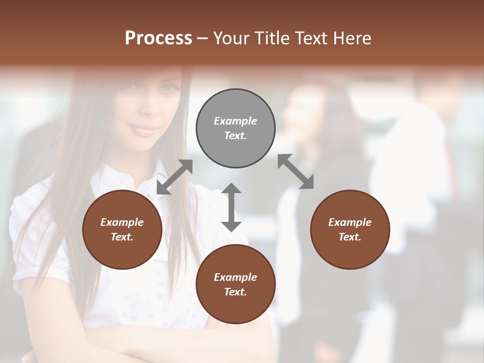 Looking Face Work PowerPoint Template