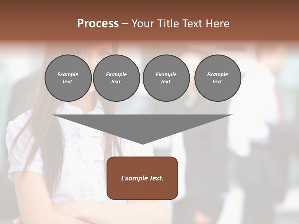 Looking Face Work PowerPoint Template
