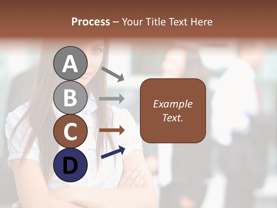 Looking Face Work PowerPoint Template