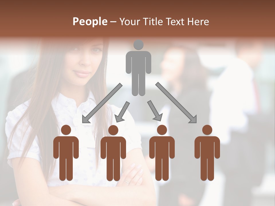 Looking Face Work PowerPoint Template