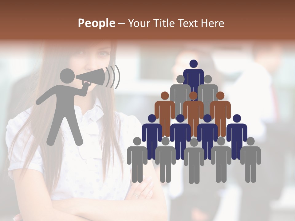 Looking Face Work PowerPoint Template