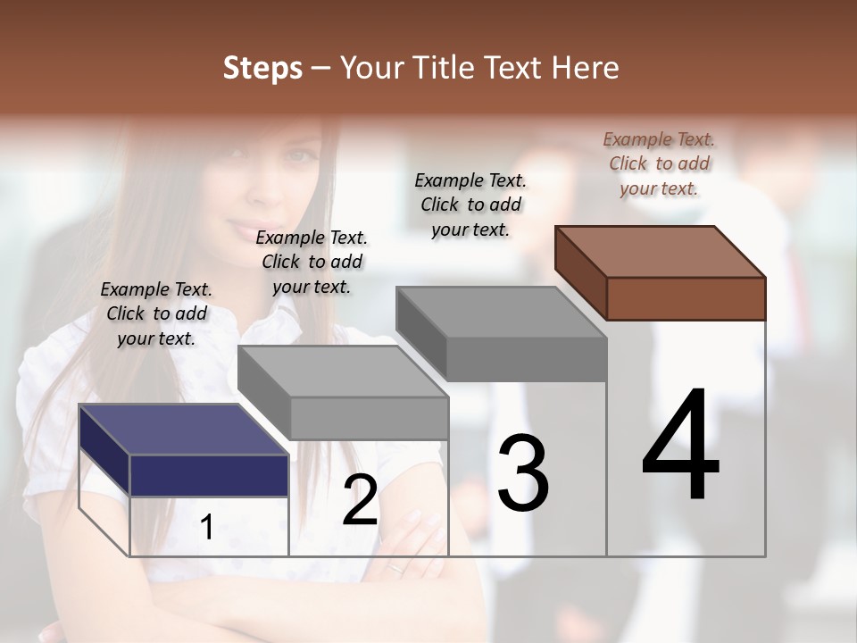 Looking Face Work PowerPoint Template