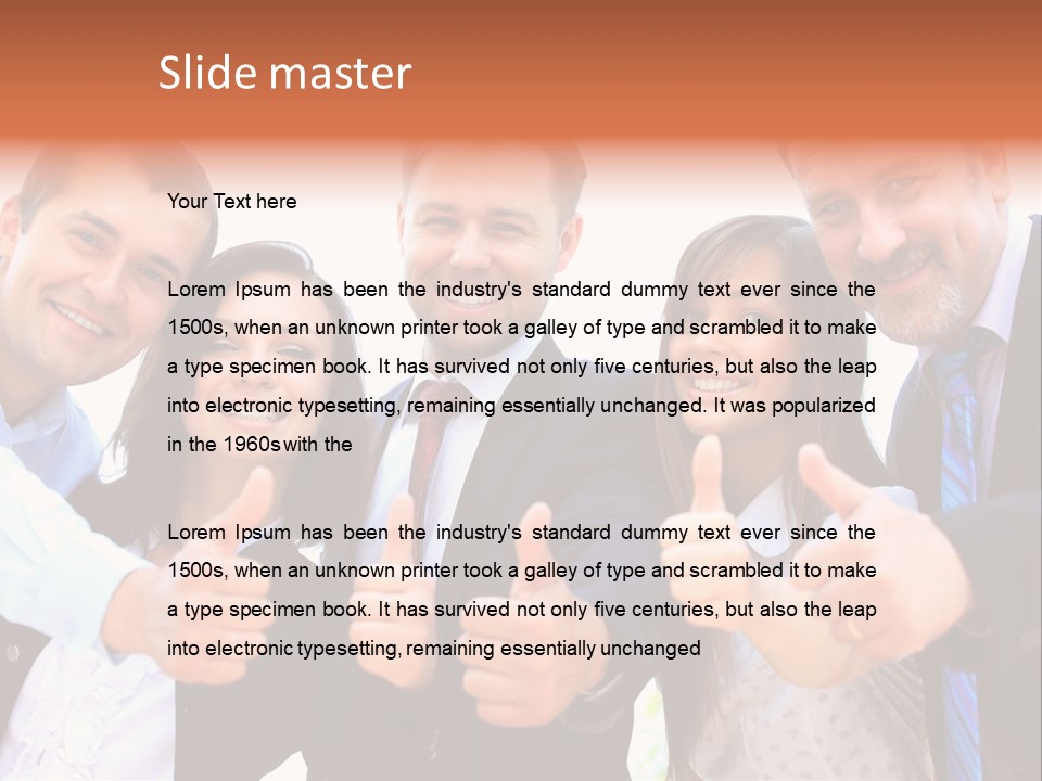 Diverse Looking Men PowerPoint Template