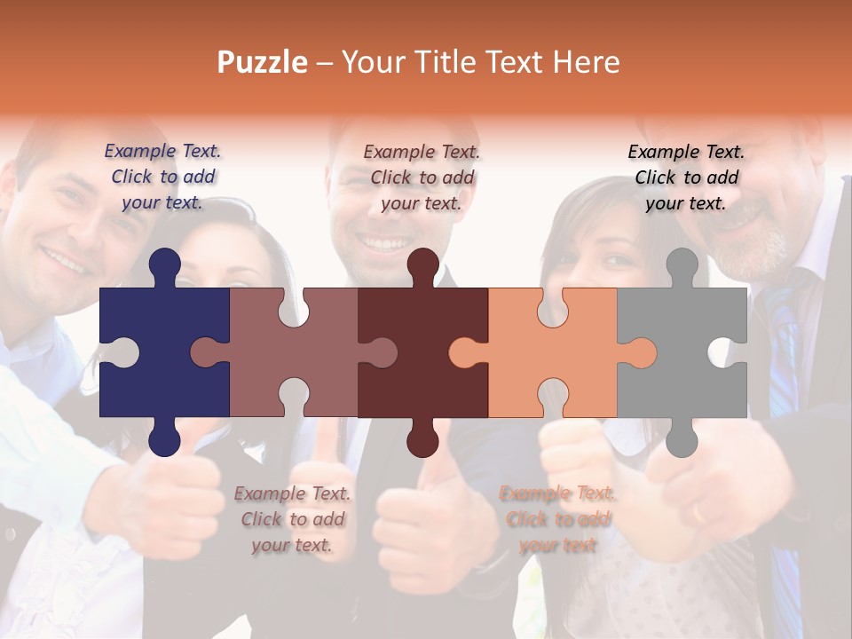 Diverse Looking Men PowerPoint Template