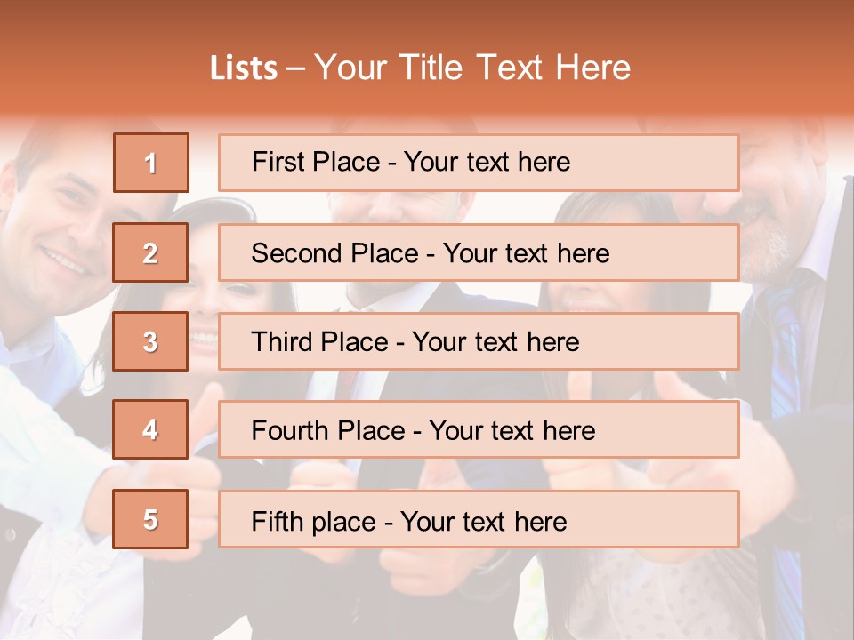 Diverse Looking Men PowerPoint Template