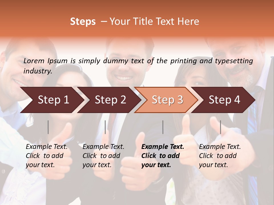 Diverse Looking Men PowerPoint Template