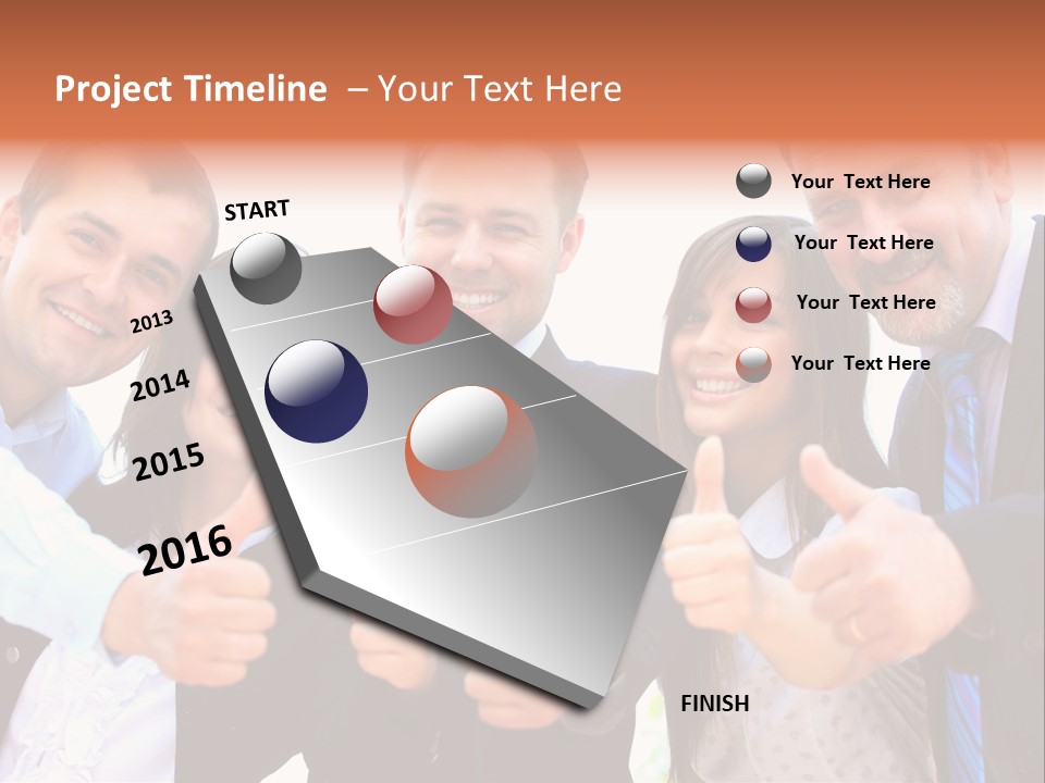 Diverse Looking Men PowerPoint Template