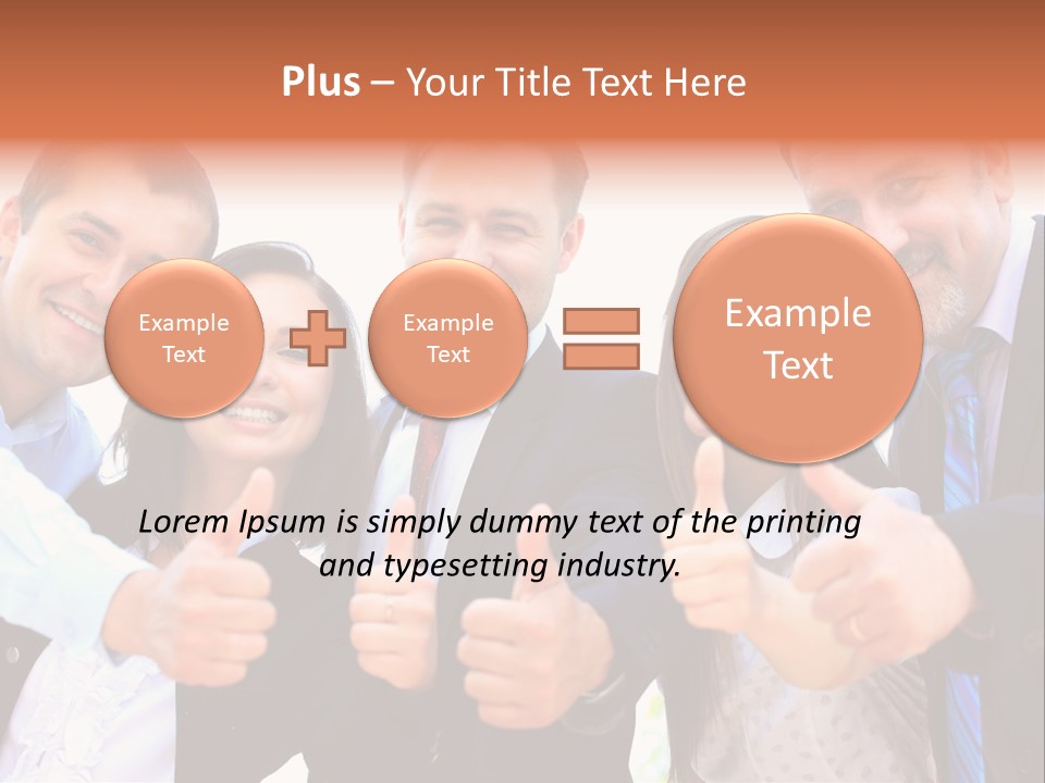 Diverse Looking Men PowerPoint Template