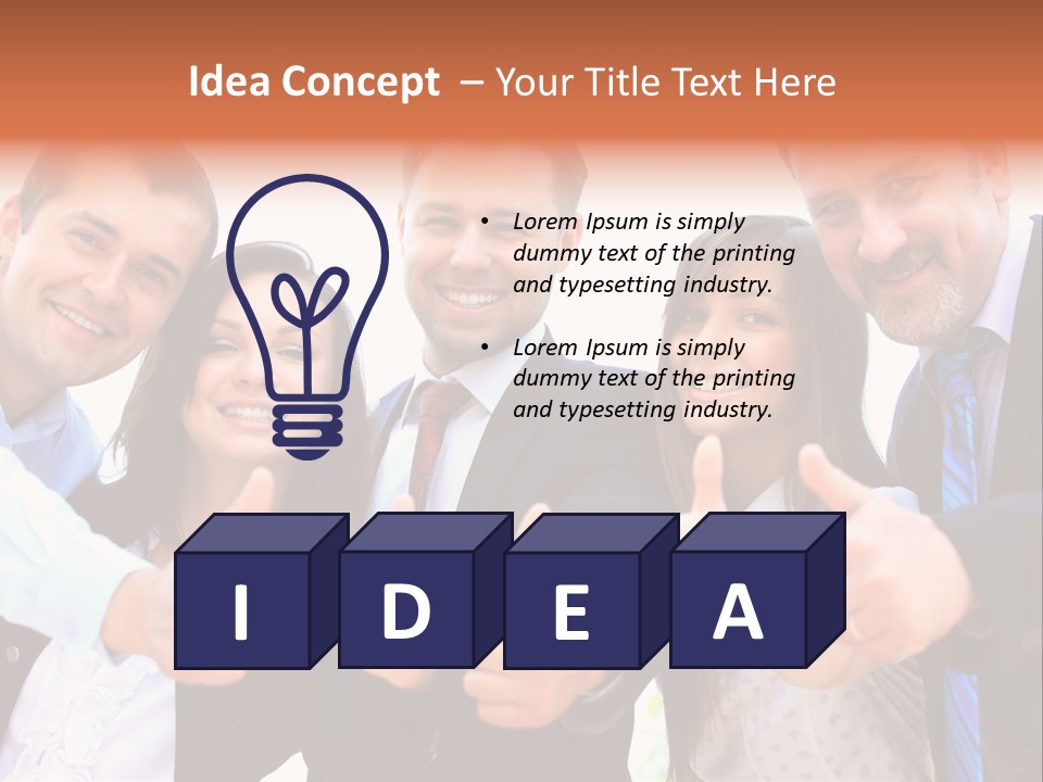 Diverse Looking Men PowerPoint Template