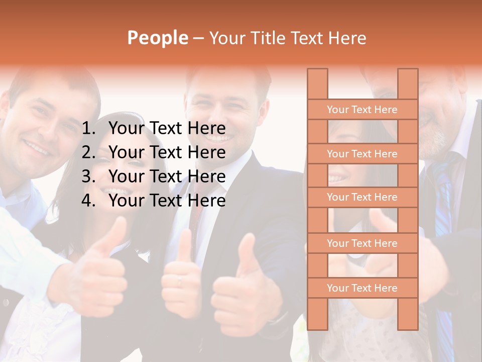 Diverse Looking Men PowerPoint Template