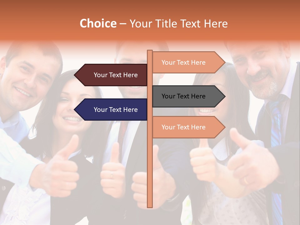 Diverse Looking Men PowerPoint Template