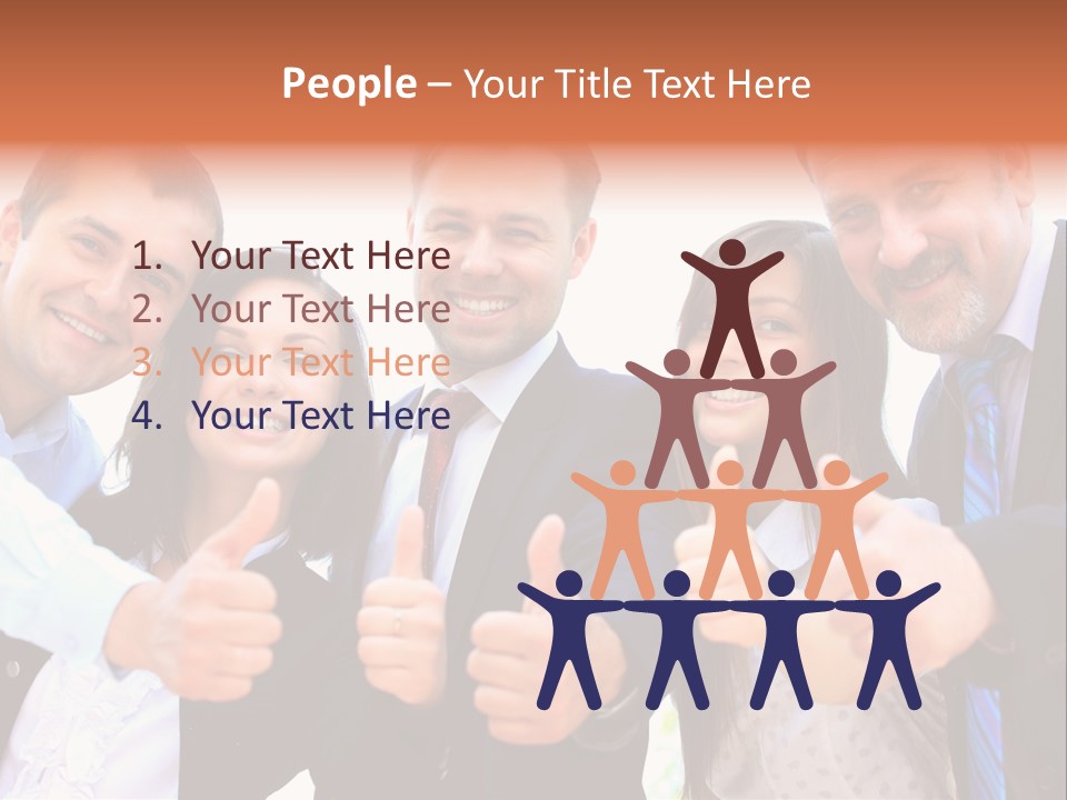 Diverse Looking Men PowerPoint Template