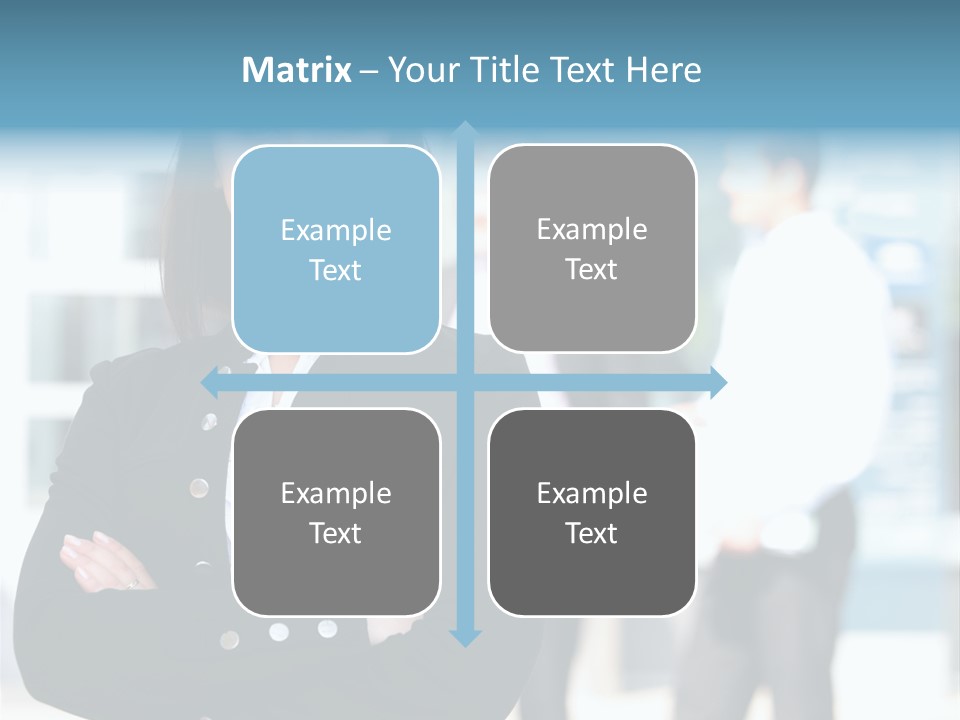 Leader White Beautiful PowerPoint Template