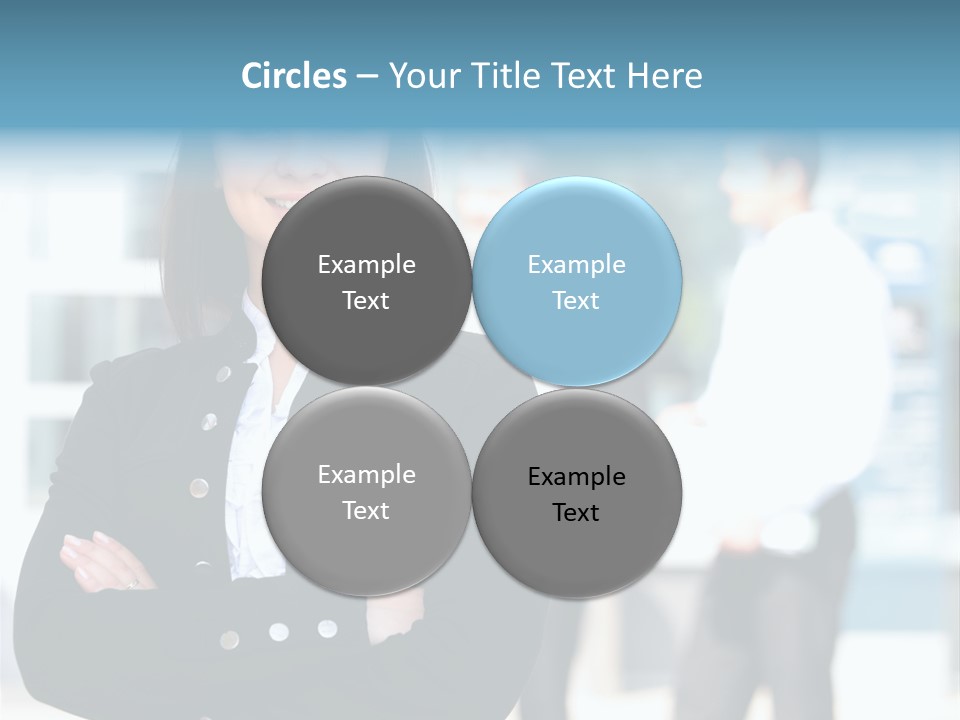 Leader White Beautiful PowerPoint Template