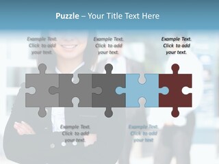 Leader White Beautiful PowerPoint Template