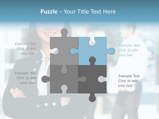 Leader White Beautiful PowerPoint Template