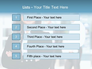 Leader White Beautiful PowerPoint Template