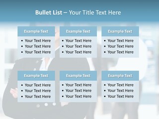 Leader White Beautiful PowerPoint Template