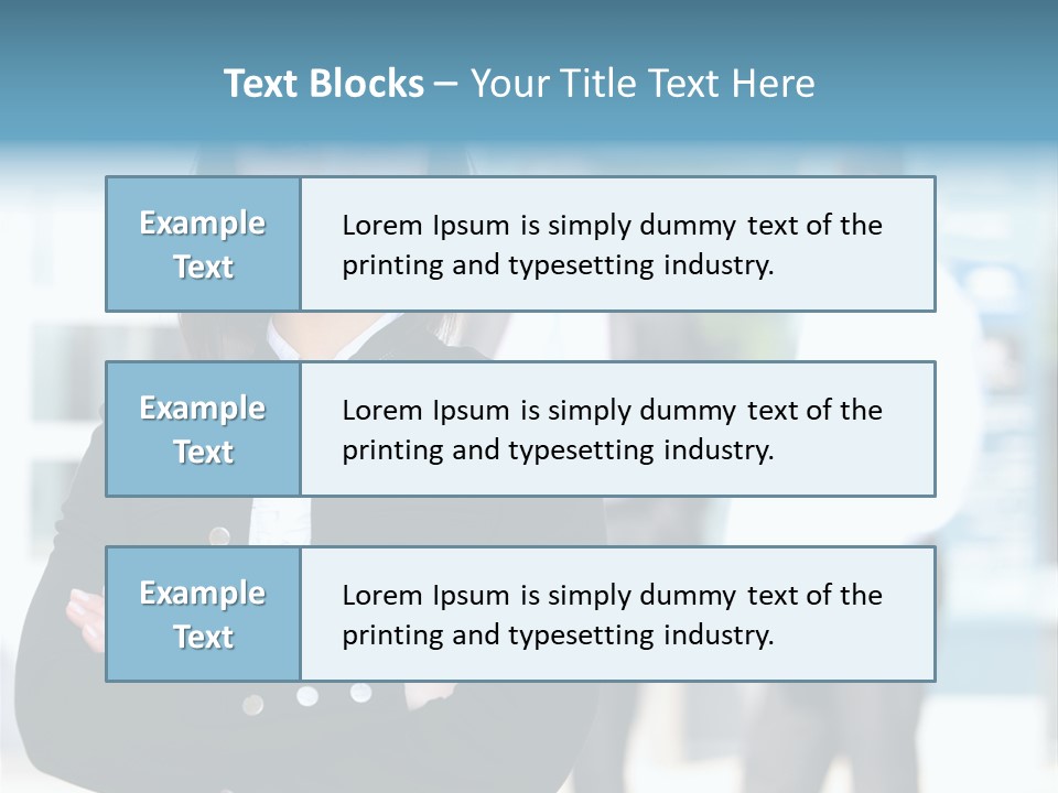 Leader White Beautiful PowerPoint Template